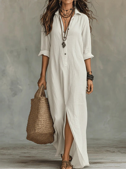 Chantelle | Elegant Silhouette Flattering Maxi Dress