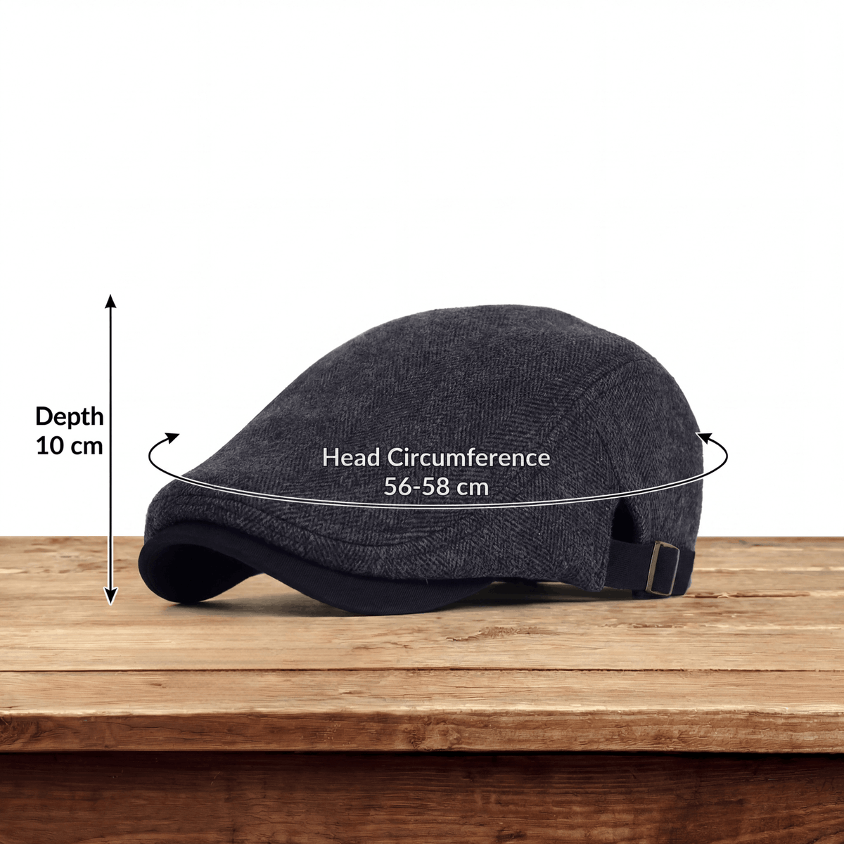 Arnel | Classic Tweed Flat Cap