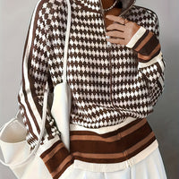 Brown & White