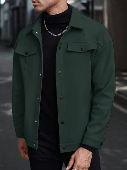 Roderick | Modern Snap-Button Jacket