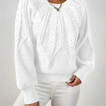 Ophelia | Relaxed Cable-Knit Sweater