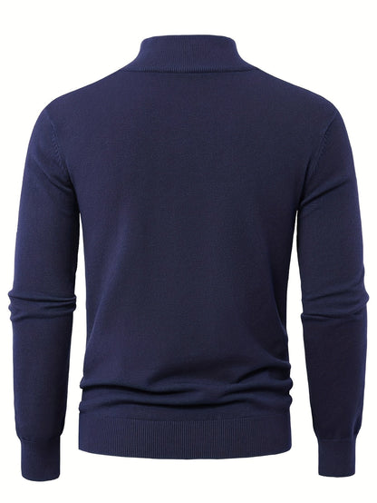Tobias | Refined High-Neck Sweater