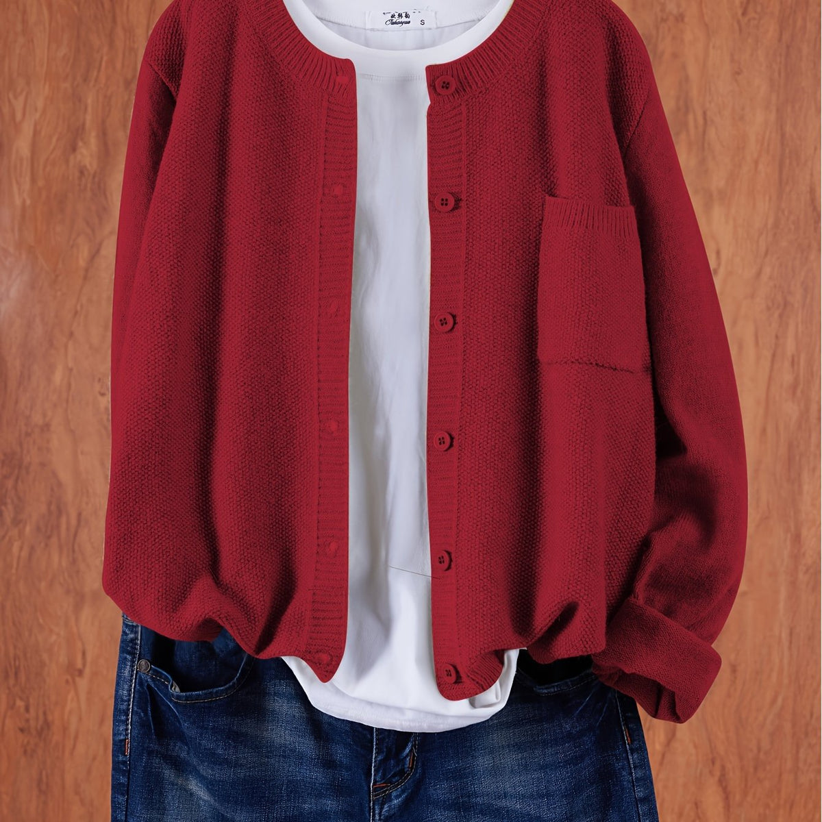 Tamsin | Relaxed Button-Front Cardigan