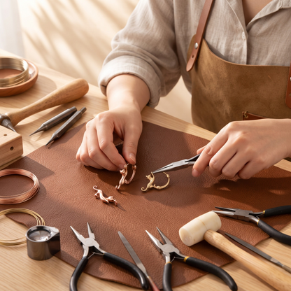 Ethal's Kiln Copper Earrings