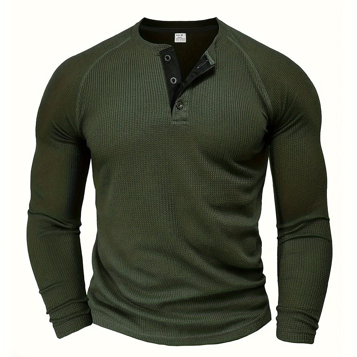 Tobias | Refined Button-Placket Henley Top
