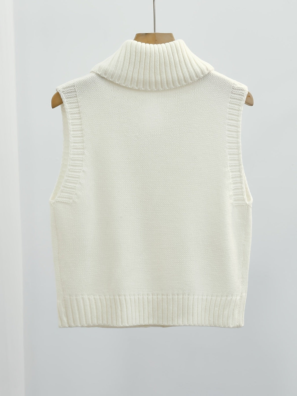 Marguerite | Structured High-Collar Zip Waistcoat