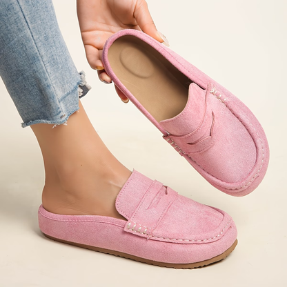Rhianna | Stylish Soft Suede Loafers