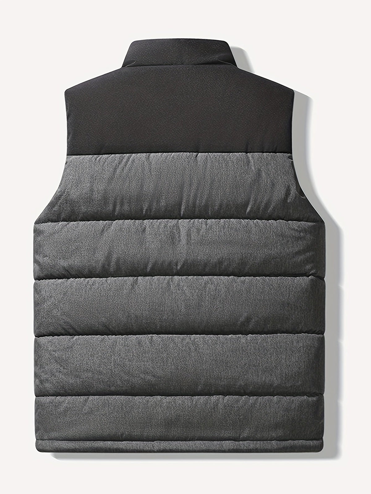 Damian | Quilted Stand-Collar Vest