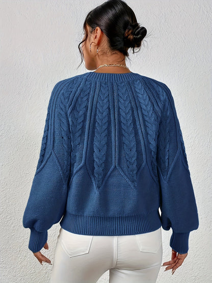 Ophelia | Relaxed Cable-Knit Sweater