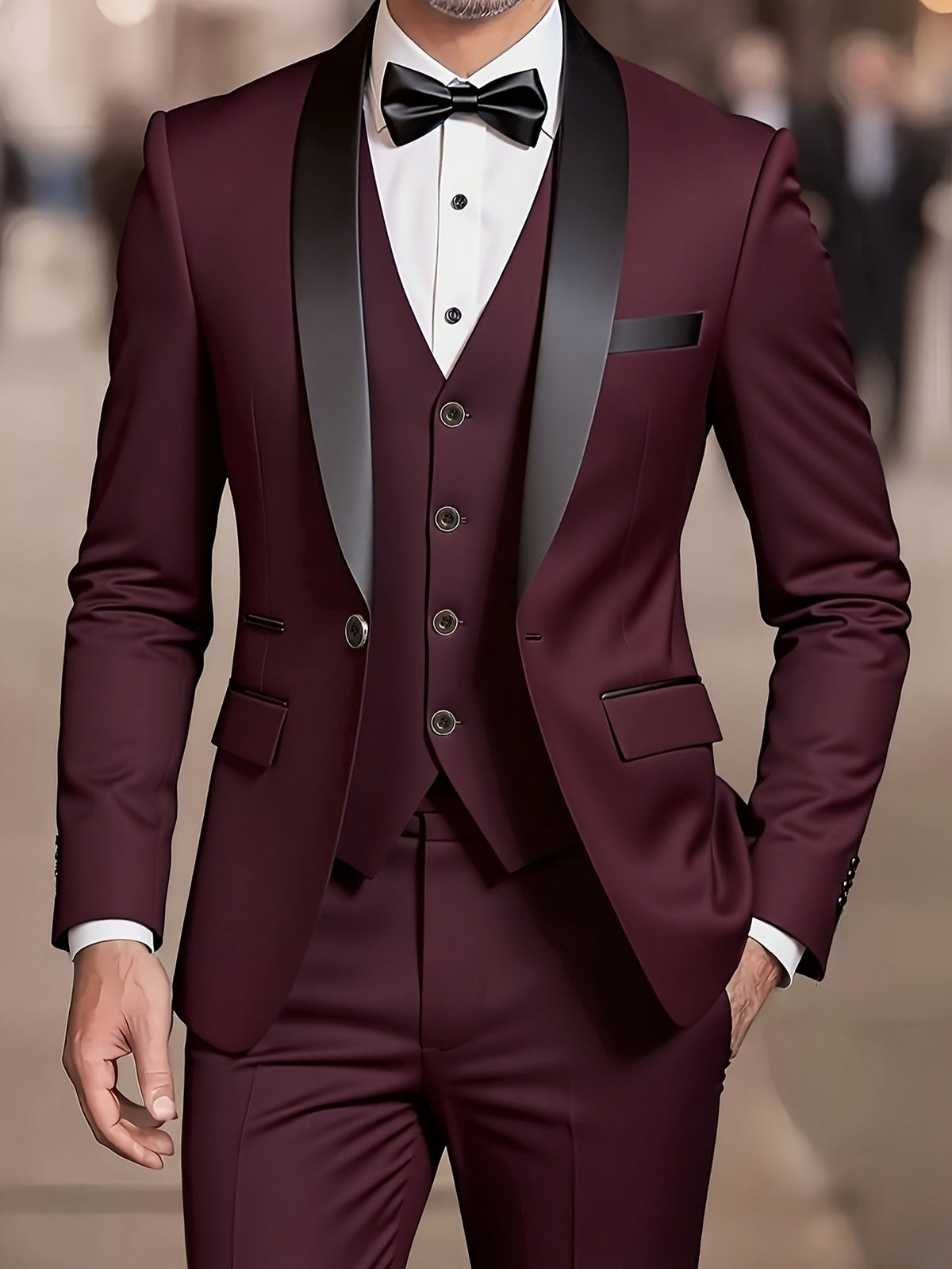 Nathaniel | Tailored Three-Piece Suit