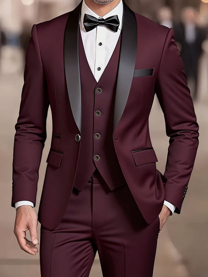 Nathaniel | Tailored Three-Piece Suit