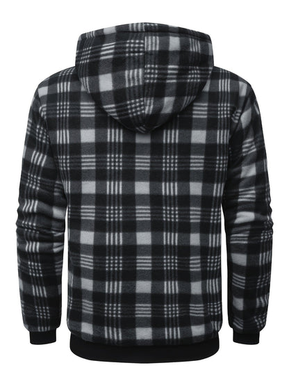 Colton | Hooded Sherpa-Lined Shirt Jacket