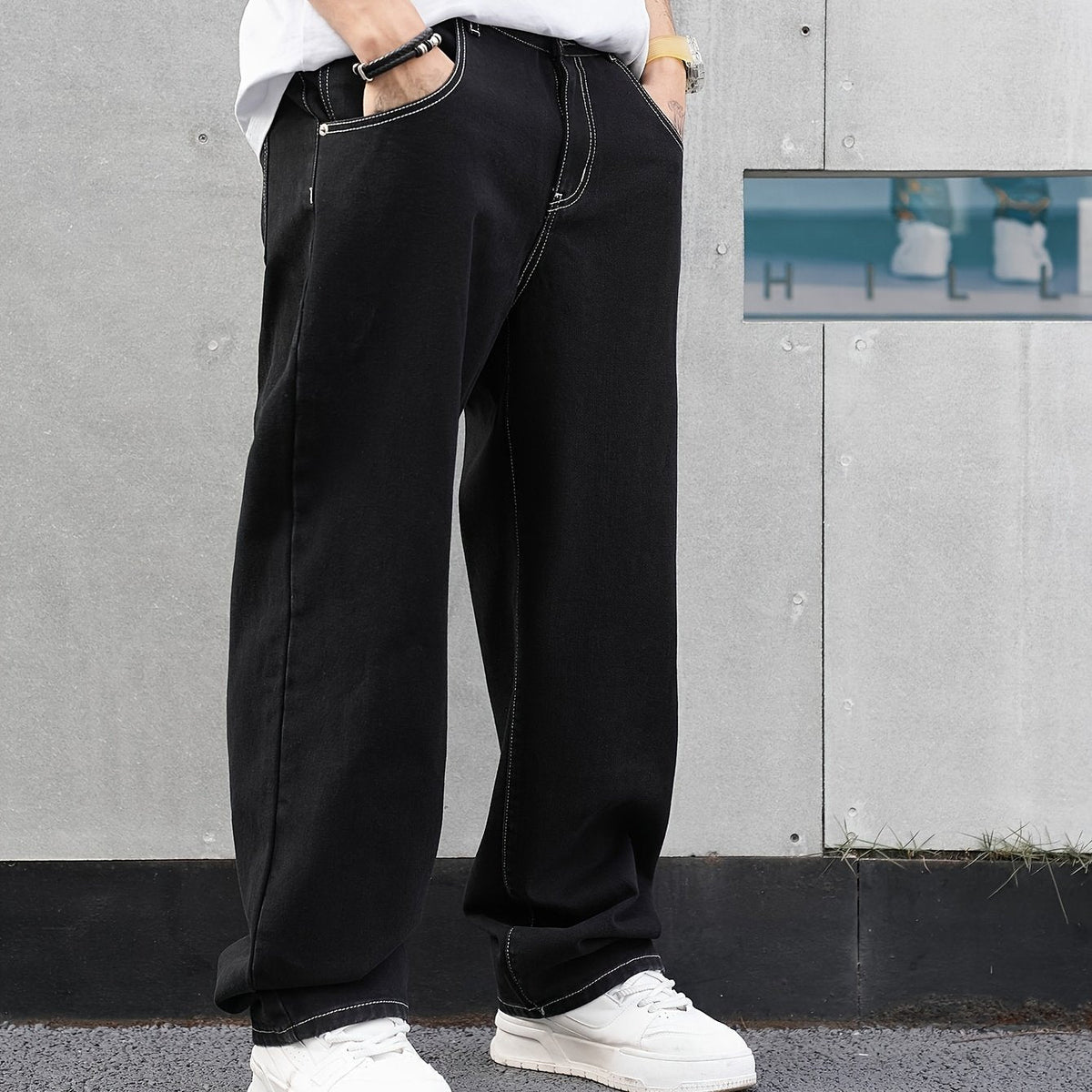 Russell | Relaxed-Fit Straight Trousers