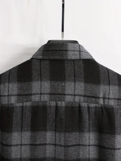 Clayton | Relaxed Checked Long-Sleeve Shirt