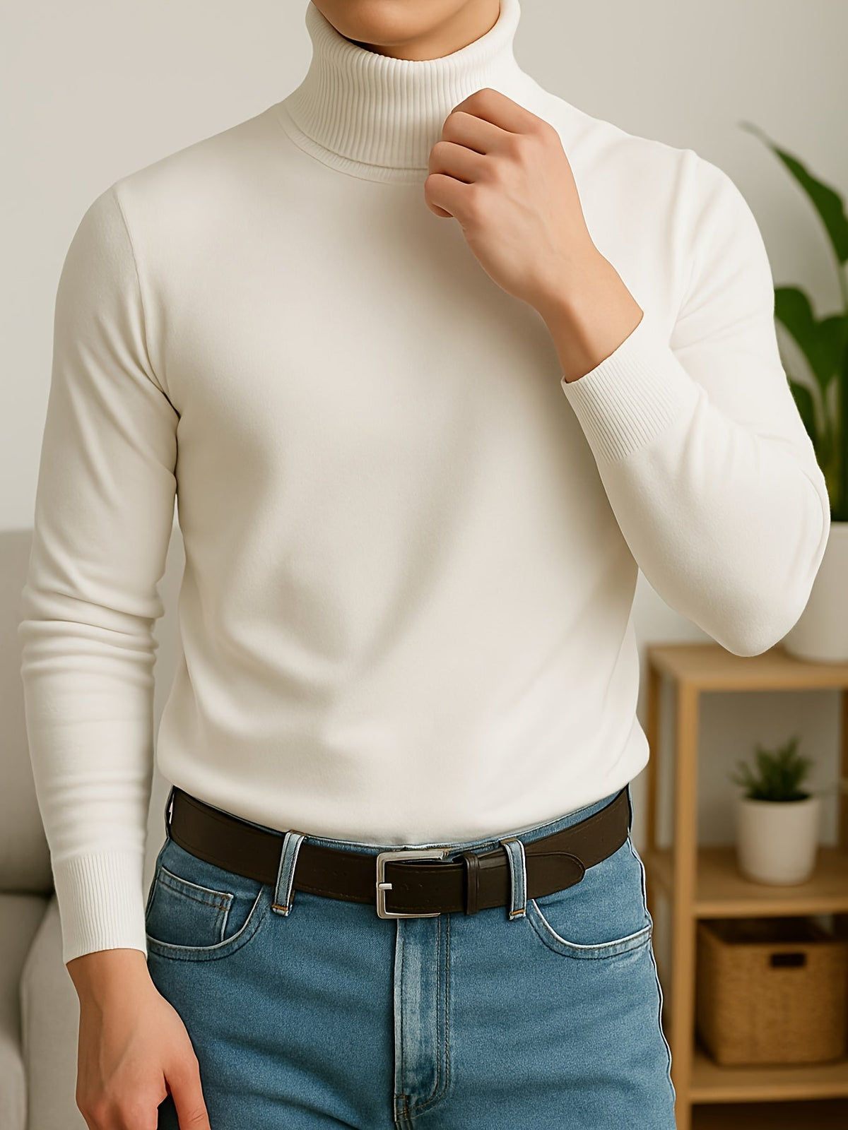 Gideon | Refined Roll-Neck Sweater