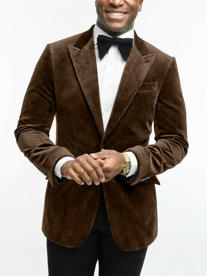 Harley | Stylish Tailored Fit Velvet Formal Jacket