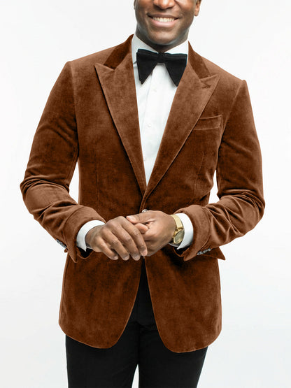 Harley | Stylish Tailored Fit Velvet Formal Jacket