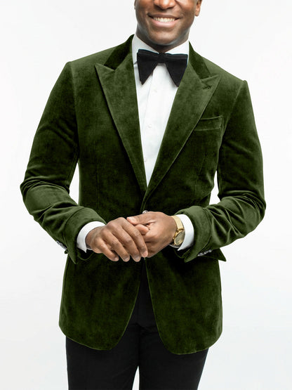 Harley | Stylish Tailored Fit Velvet Formal Jacket
