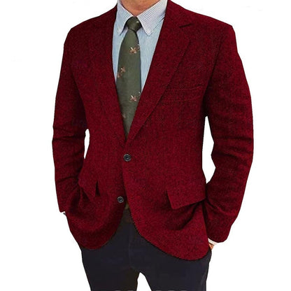 Stefan | Retro Single-Breasted Two-Buttons Jacket