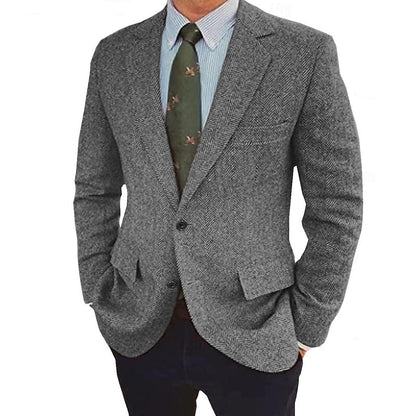 Stefan | Retro Single-Breasted Two-Buttons Jacket