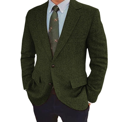 Stefan | Retro Single-Breasted Two-Buttons Jacket