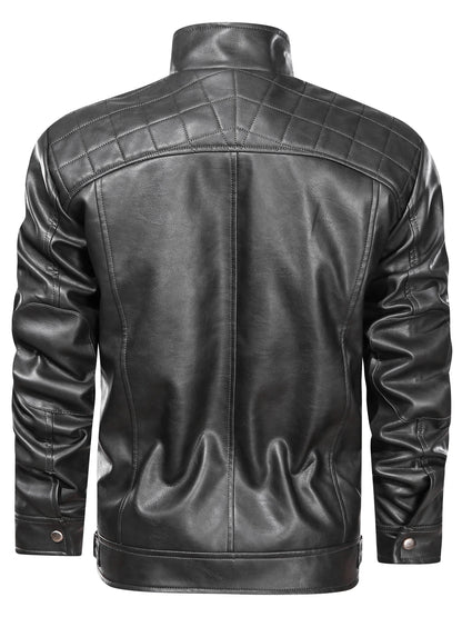 Rafael | Zip-Up Biker Jacket