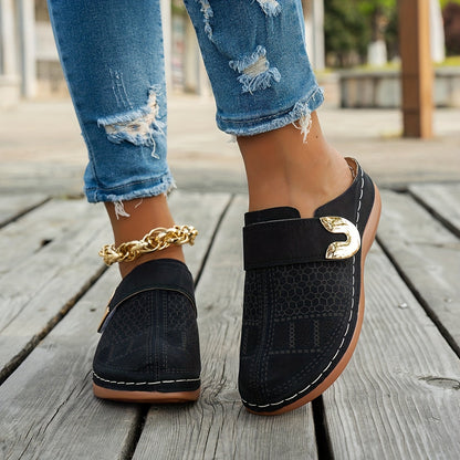 Loretta | Cushioned Wedge Clogs