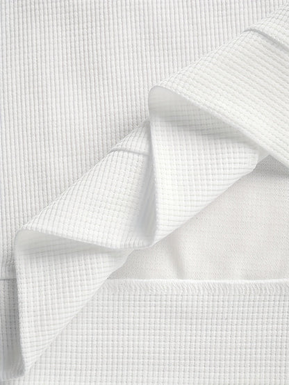 Oliver | Elbow-Patch Waffle-Knit Jumper
