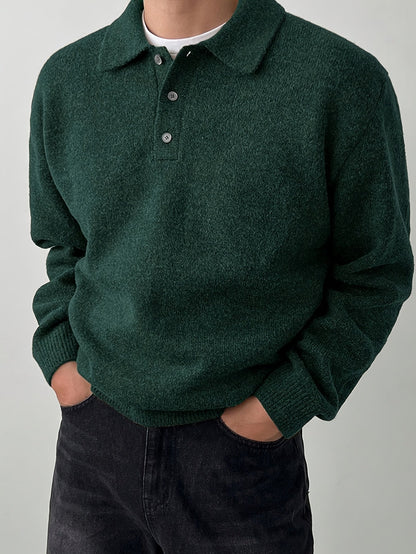 Reid | Polo Collar Knit Jumper