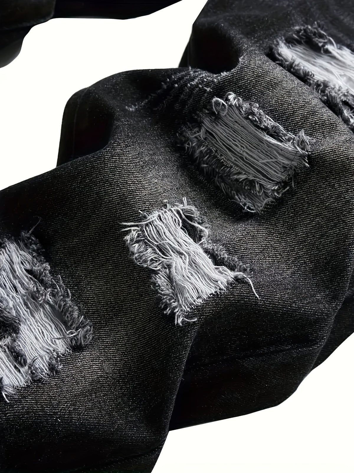Kingsley | Rugged Distressed Straight Jeans