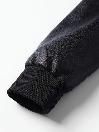 Calvin | Refined Zip-Up Bomber Jacket