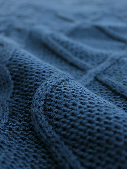 Colleen | Cable-Knit V-Neck Sweater Vest