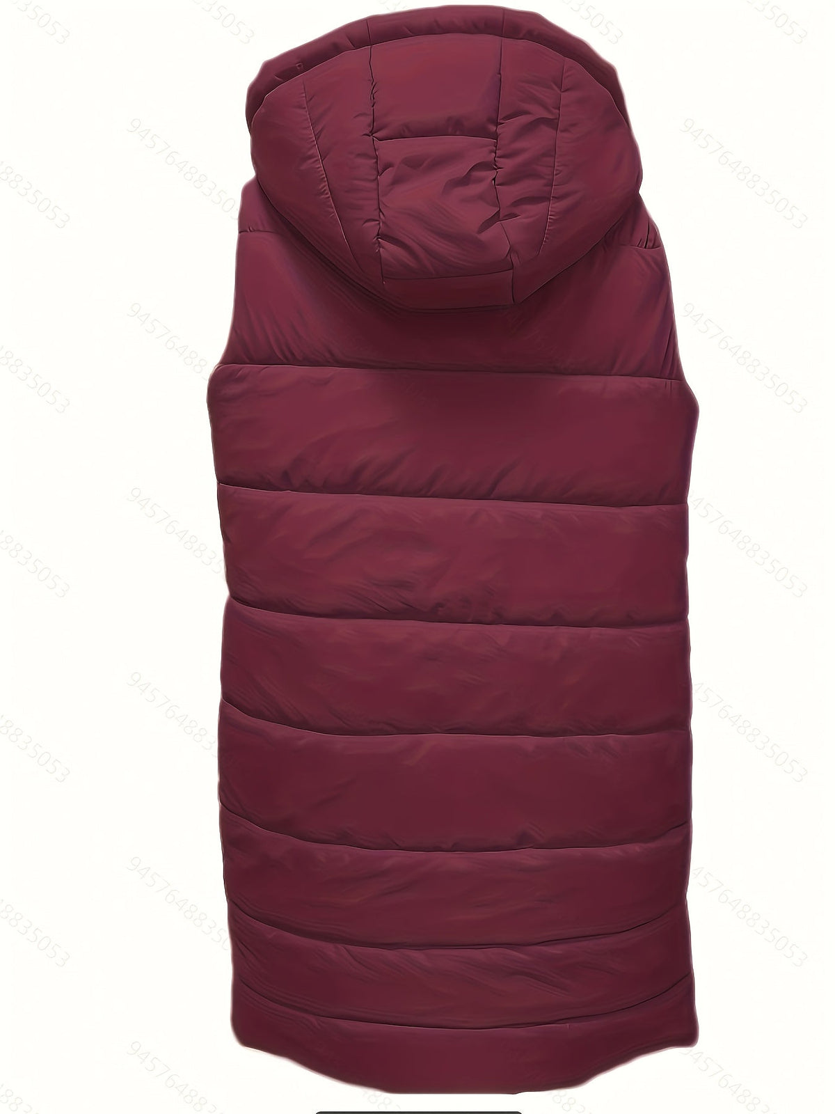 Flora | Longline Hooded Padded Gilet