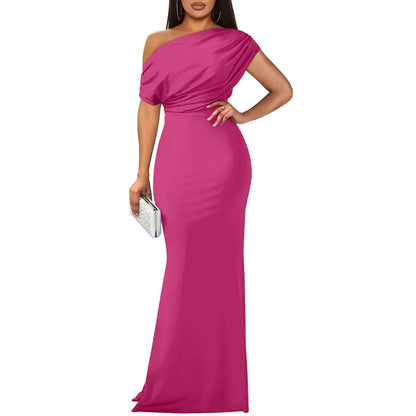 Felicity | Elegant Off-Shoulder Evening Dress