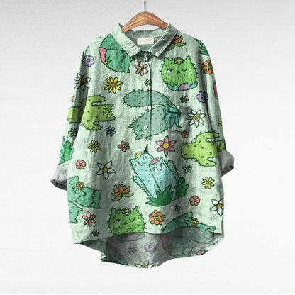 Amaya | Classic Multicolour Floral Blouse