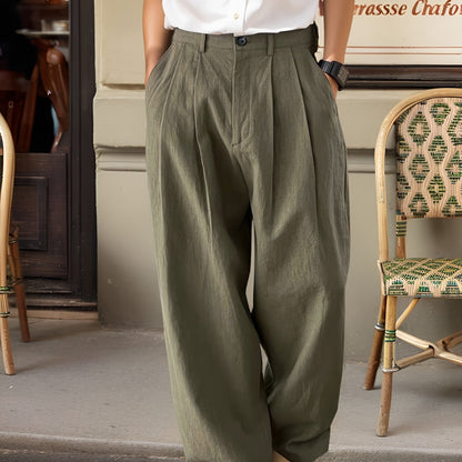 Rafferty | Relaxed Wide-Leg Trousers