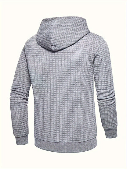Quentin | Textured Hooded Sweatshirt