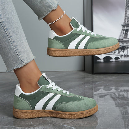Sienna | Classic Striped Sneakers