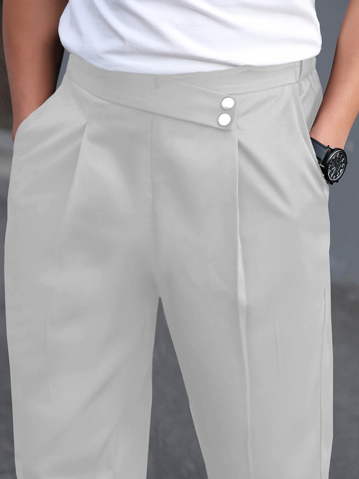 Adrian | Tailored Pleated Trousers