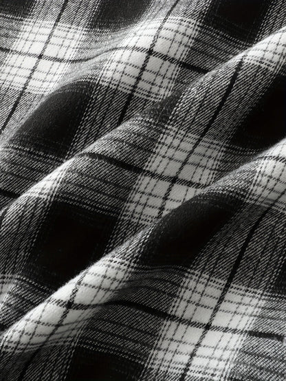 Clayton | Relaxed Checked Long-Sleeve Shirt
