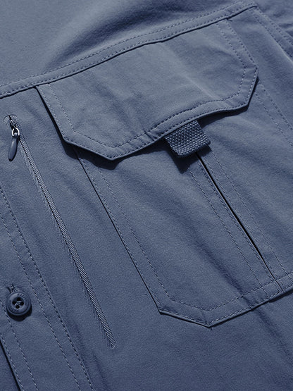 Hollis | Utility Long-Sleeve Cargo Shirt