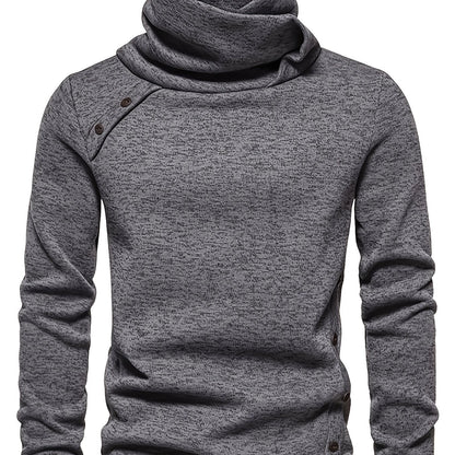 Marcus | Slouch-Neck Button Sweater