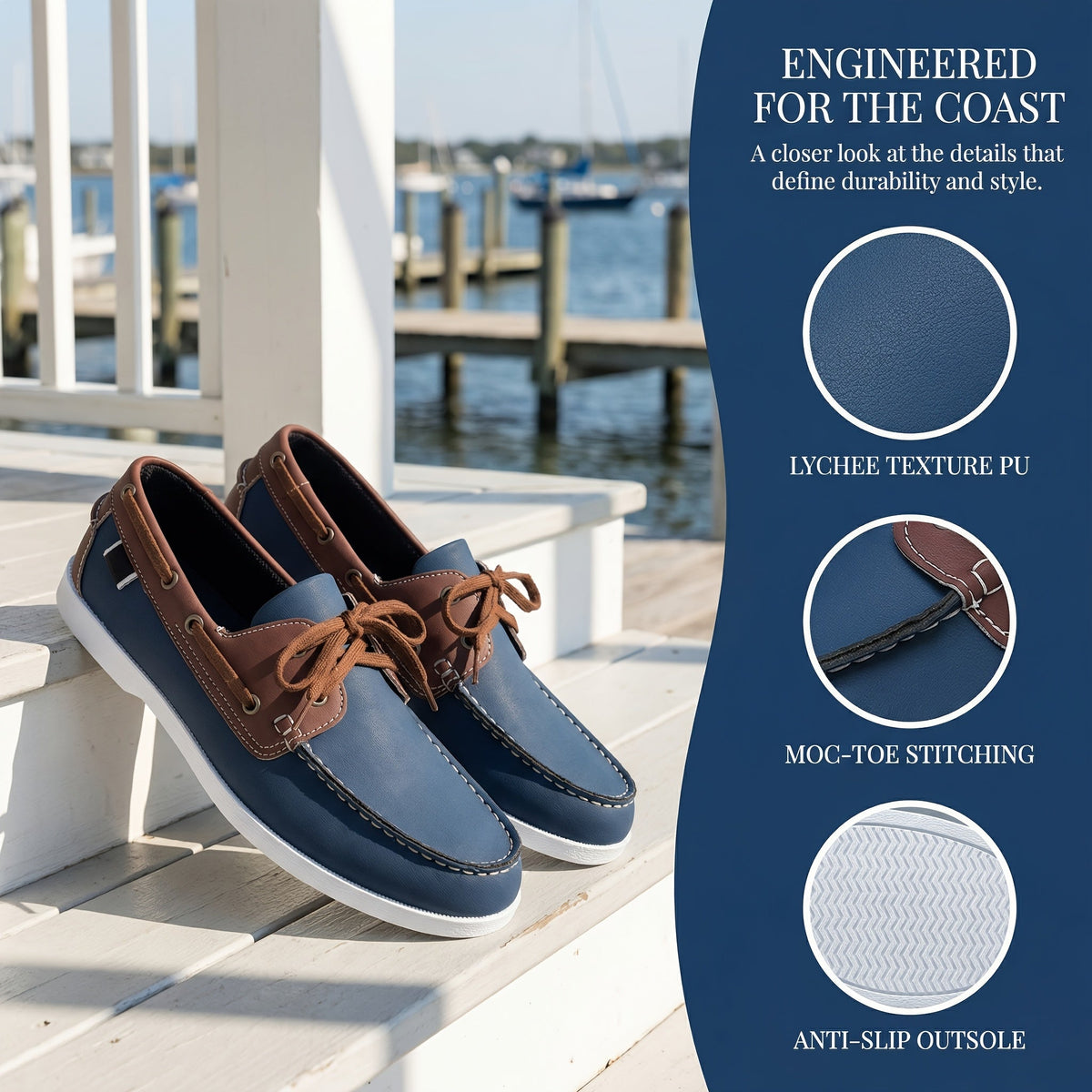 Preston | Classic Deck Boat Shoes