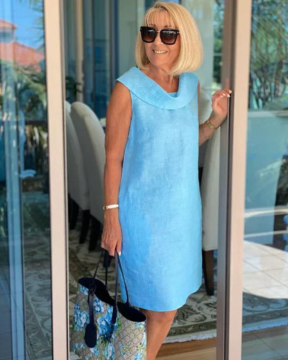 Juliette | Casual Sleeveless Round Neck Dress