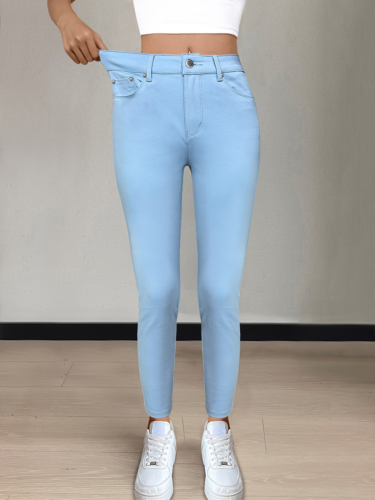 Emmeline | High-Waisted Skinny Jeans