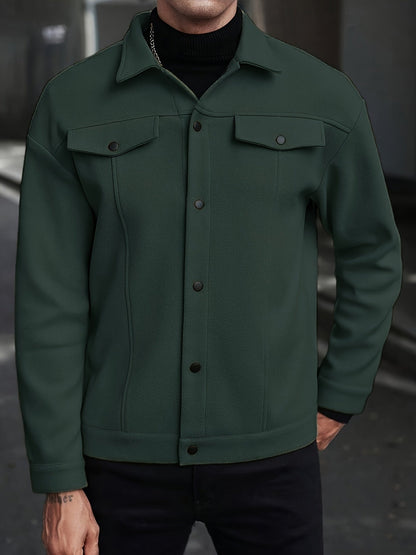 Roderick | Modern Snap-Button Jacket
