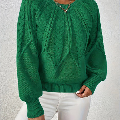Ophelia | Relaxed Cable-Knit Sweater