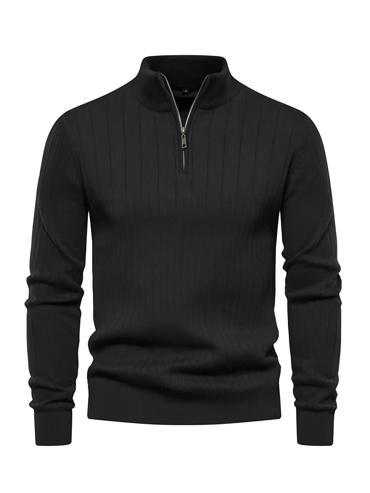 Camden | Ribbed Quarter-Zip Sweater