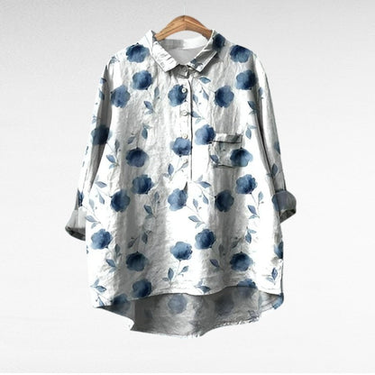 Alodie | Classic Floral Multicolour Blouse