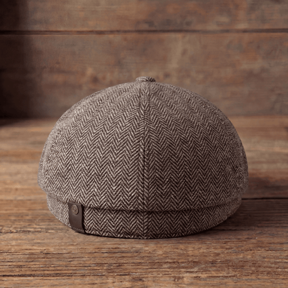 George | Classic Textured Flat Cap